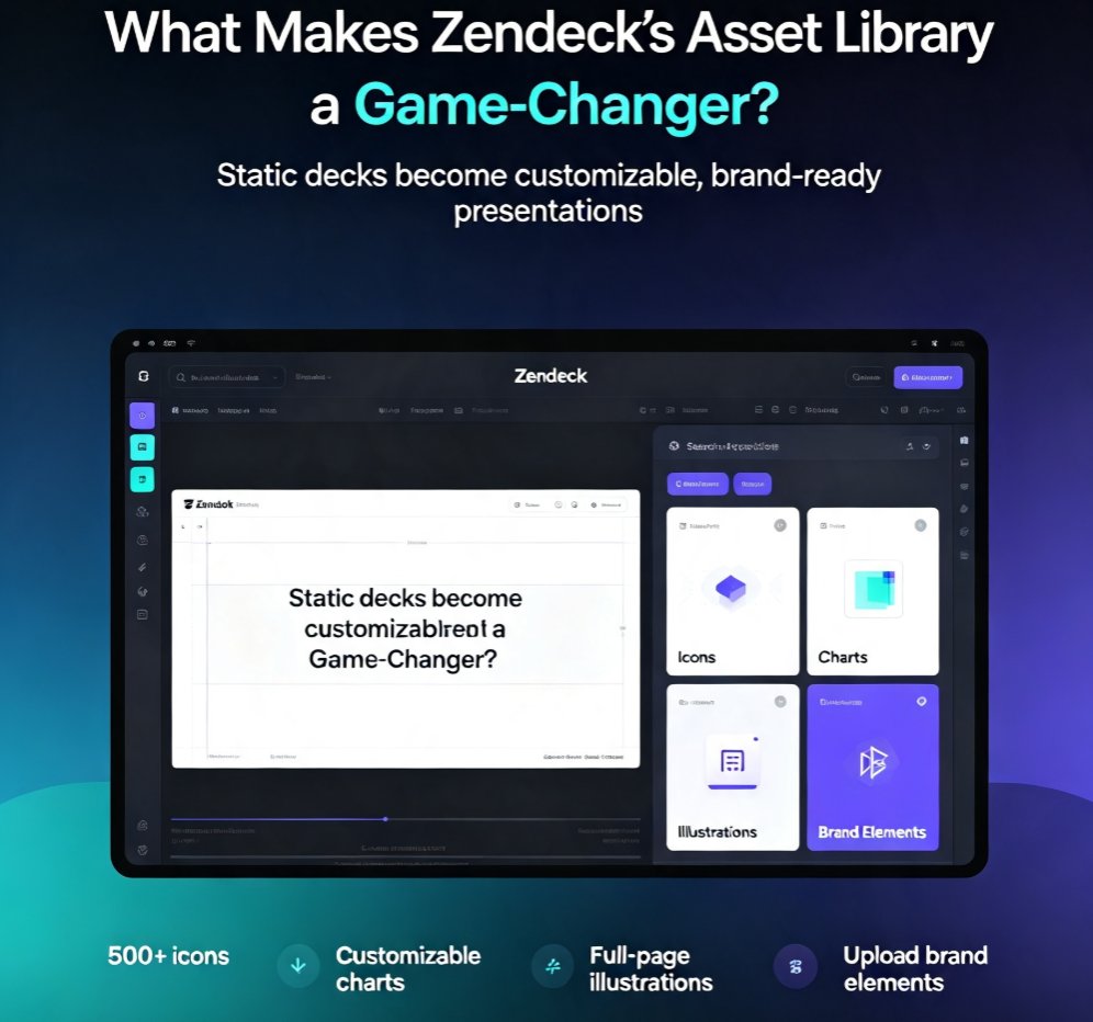 Is Your AI Presentation Too Generic? Customize It Instantly with Zendeck's Asset Library