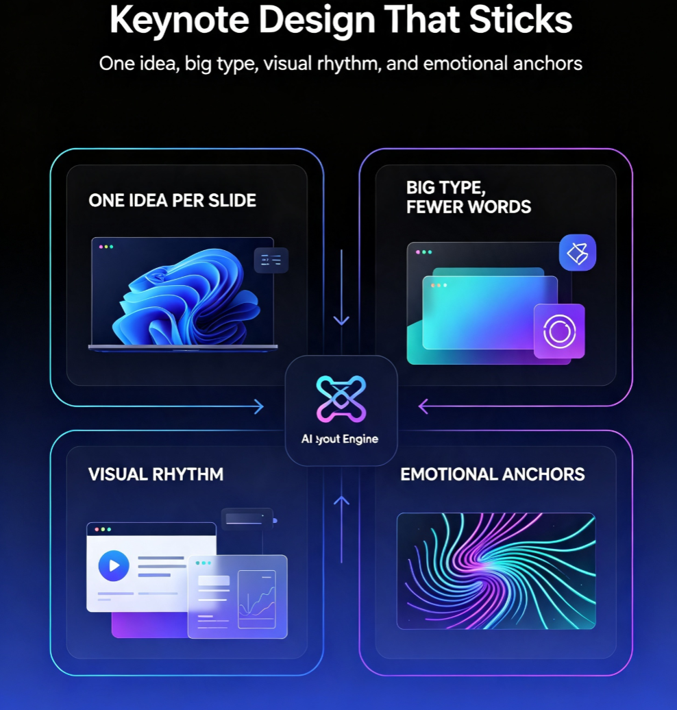 Designing Conference Keynote Decks with AI Templates That Engage