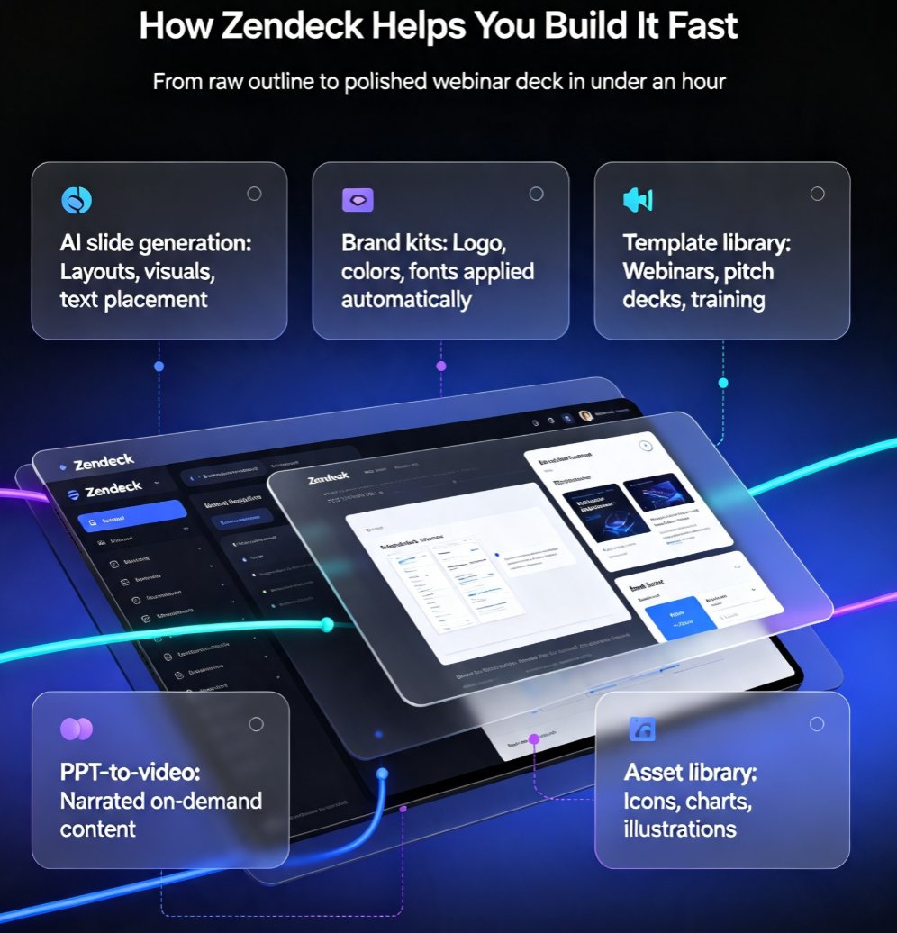 How to Build a Webinar Deck That Converts with Zendeck