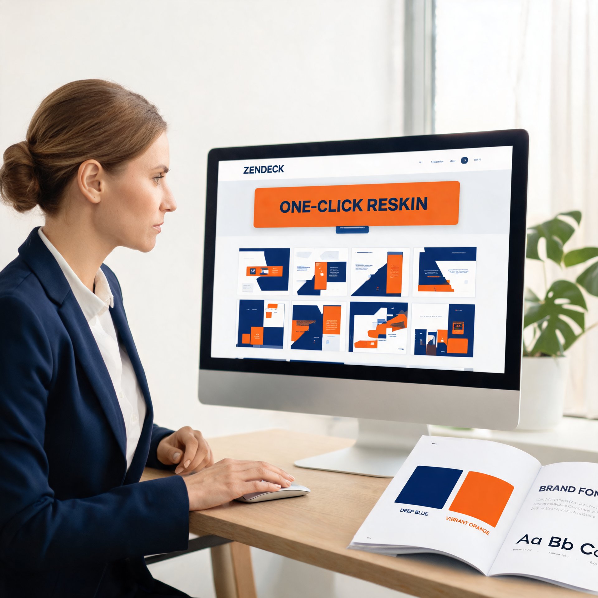 Keep Training Decks On-Brand with Zendeck's One-Click Reskin