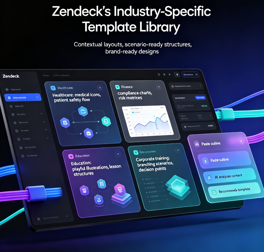 Generic Templates Hurt Your Pitch: Zendeck's Industry Library Wins