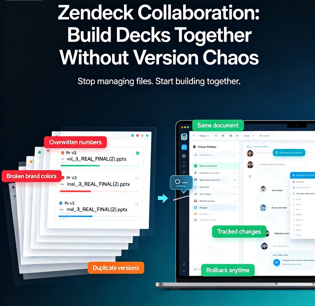 Zendeck Collaboration: Build Decks Together Without Version Chaos
