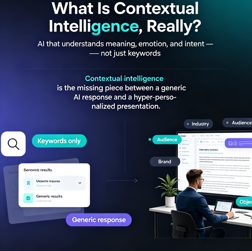Contextual Intelligence in AI Decks: Beyond Keyword-Based Generation