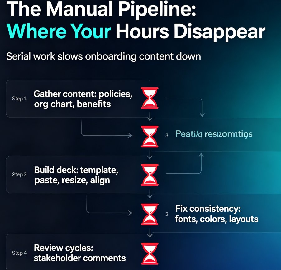 New Hire Onboarding in Record Time: Zendeck Automates Training Decks