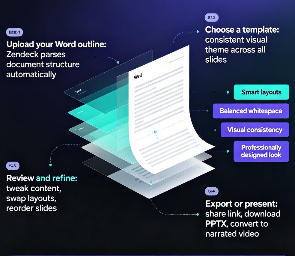Word-to-PPT Automation: The End of Manual Copy-Paste for Educators and Trainers