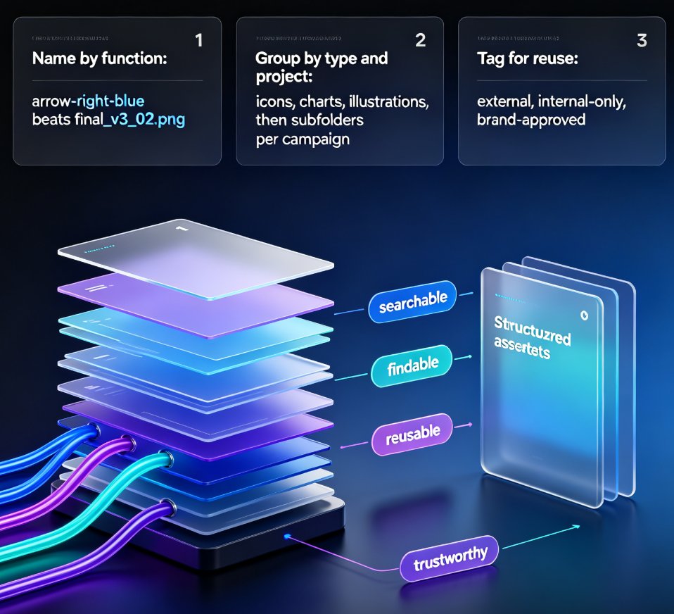 Build a Reusable Asset Library: Icons, Charts & Illustrations in Zendeck
