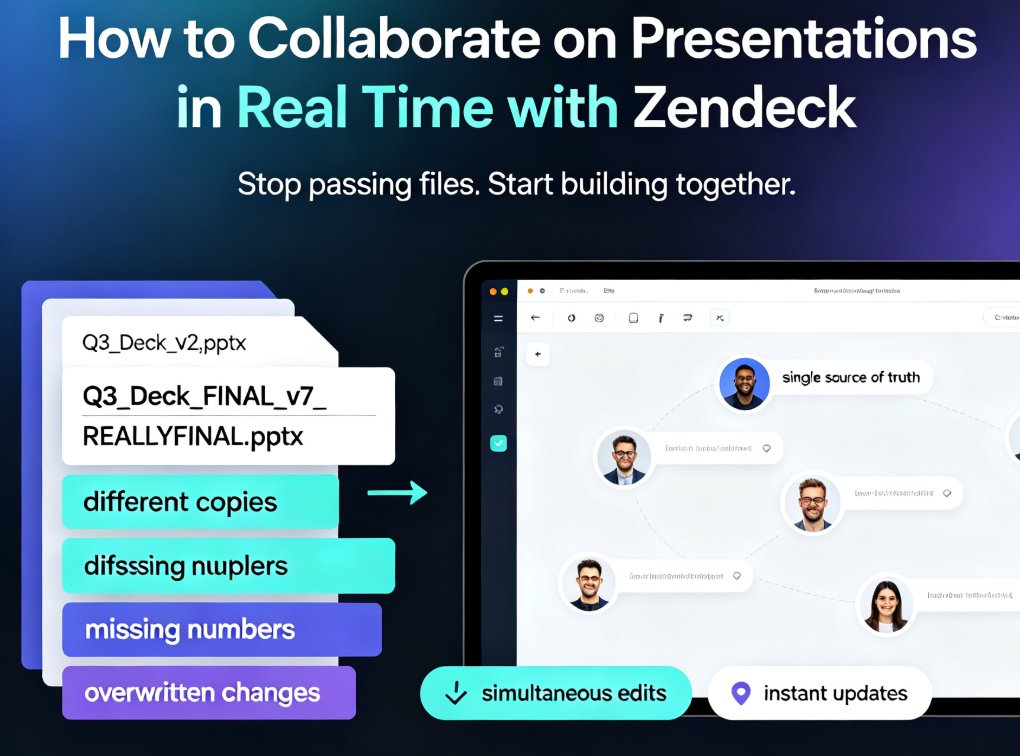 How to Collaborate on Presentations in Real Time with Zendeck