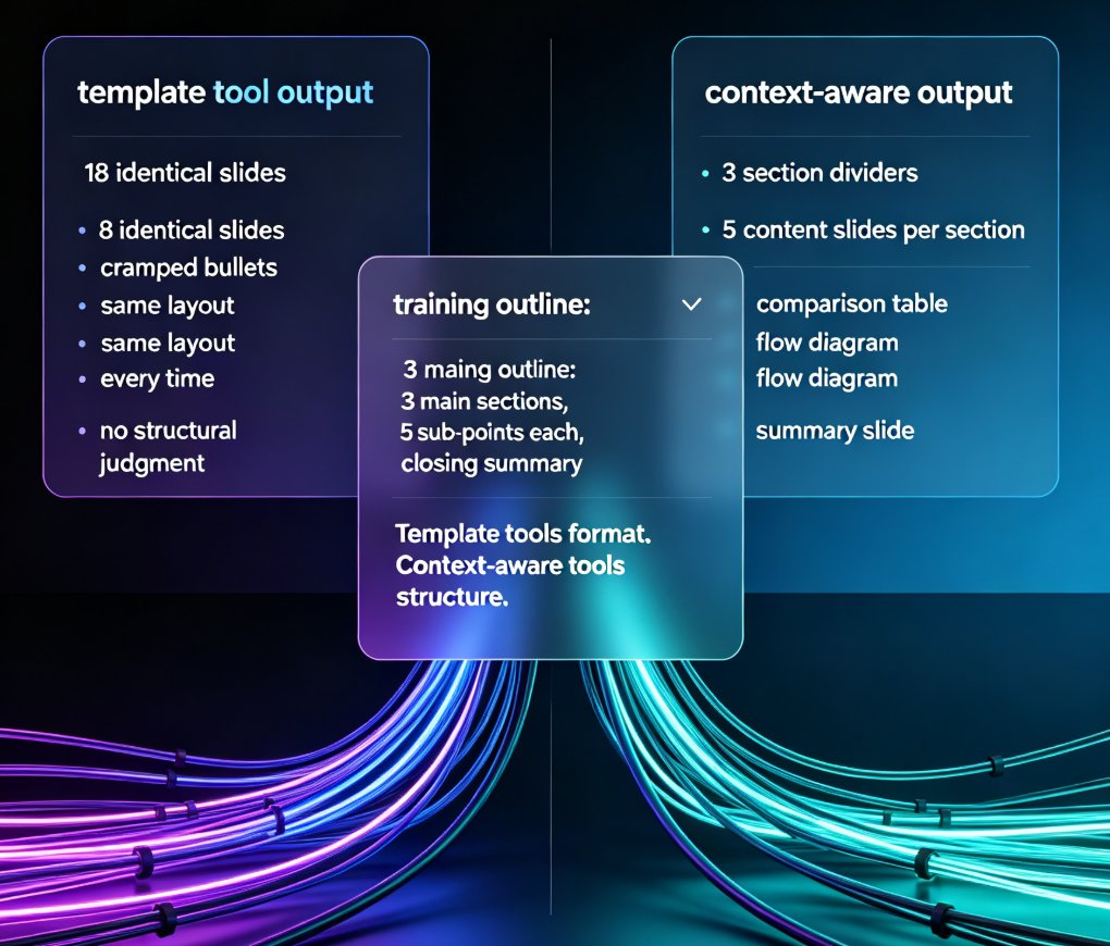 Context-Aware Slide Generation: The 2026 AI Presentation Standard