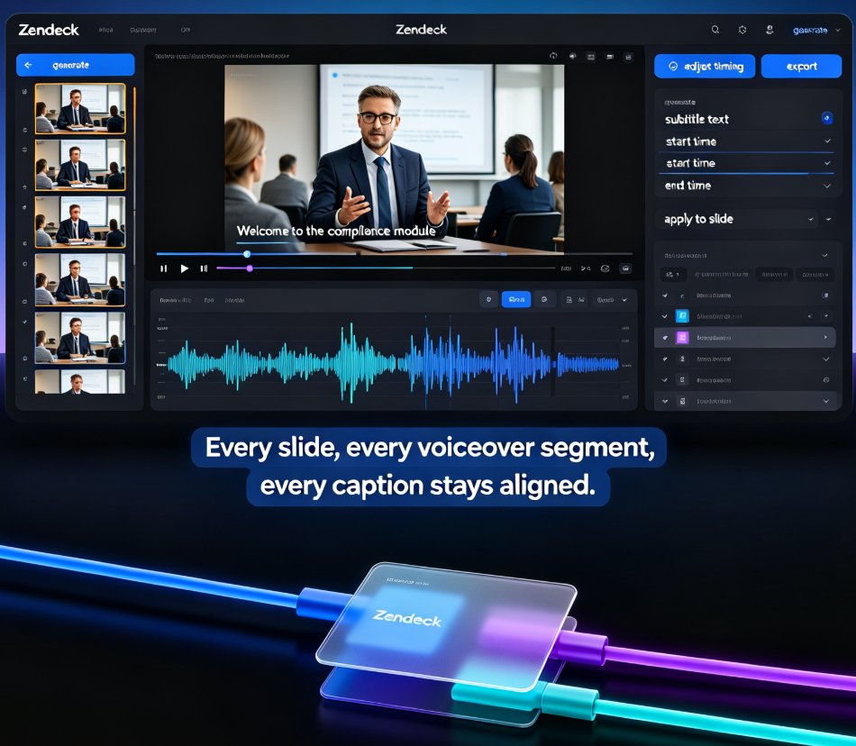 HR Onboarding Without Video Editing: Zendeck Turns PPT into Video