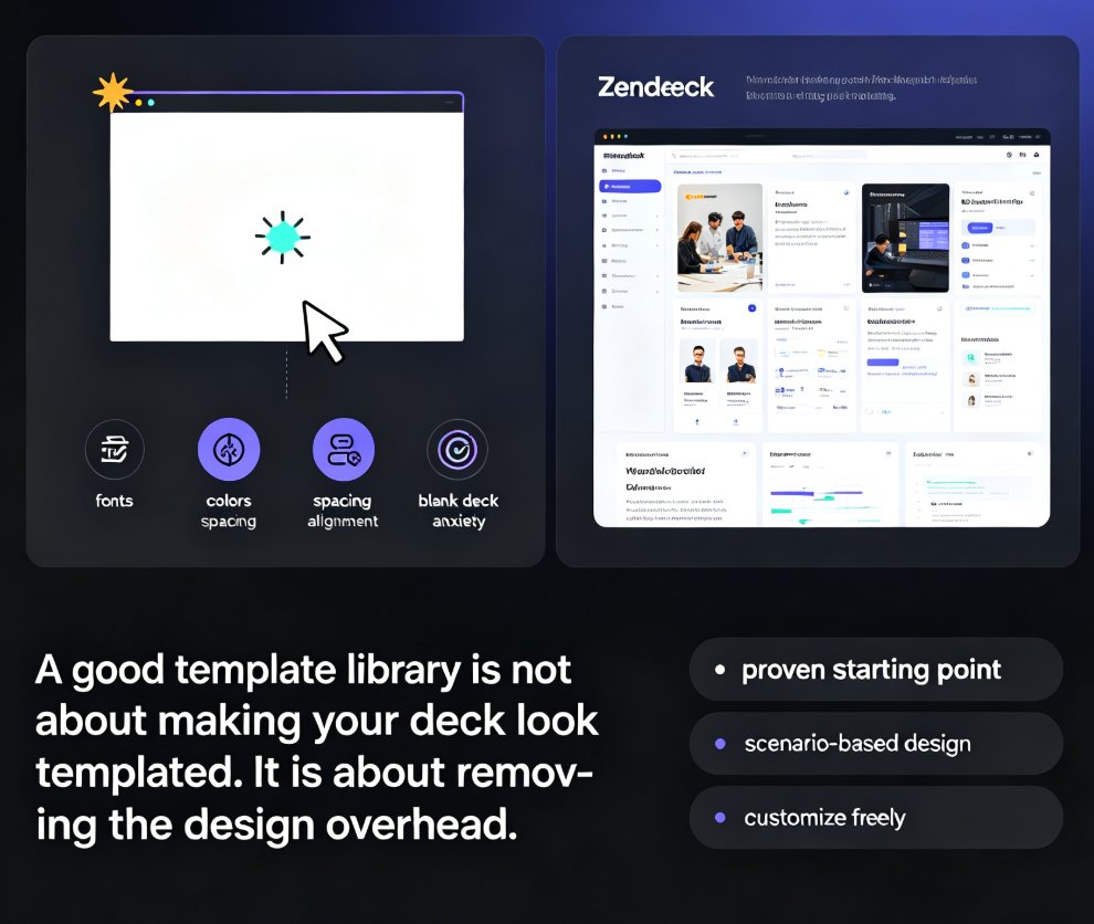 How to Use Zendeck's Template Library for Professional Presentations