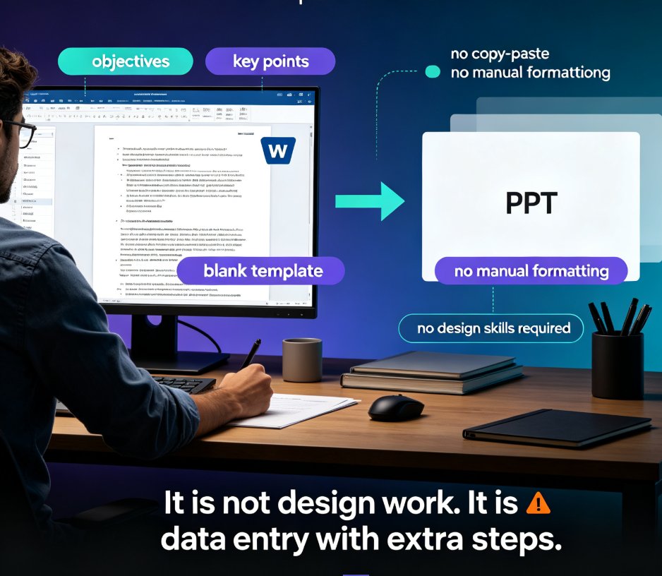Word to PPT in Minutes: Zendeck's AI Import for Busy Teachers