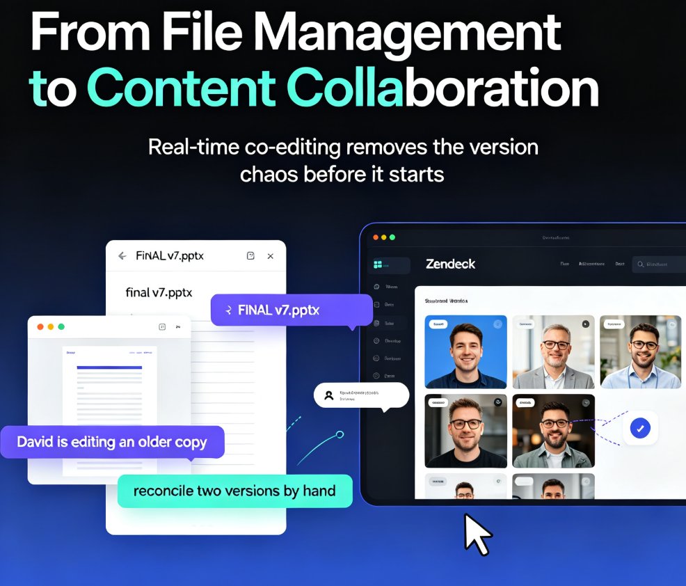 Zendeck Team Collaboration: How to Co-Create Slides in Real Time