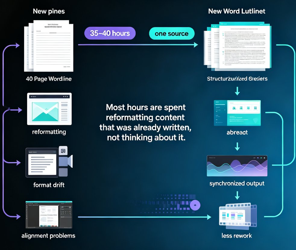 From Word Outline to Micro-Course: The 2026 AI Pipeline Evolution