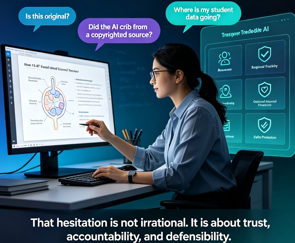 AI Transparency: Why Teachers Need a PPT Generator They Can Trust