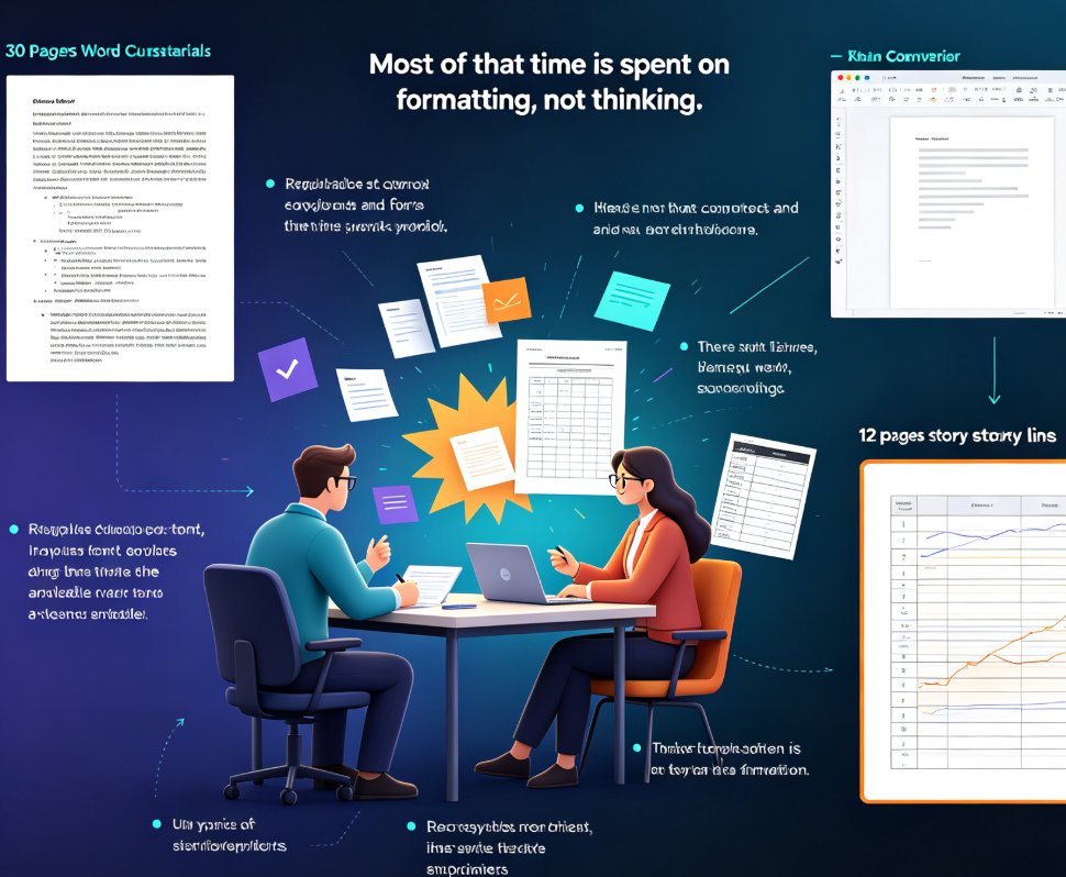 From Word to Wow: One-Click Document Conversion into Presentations