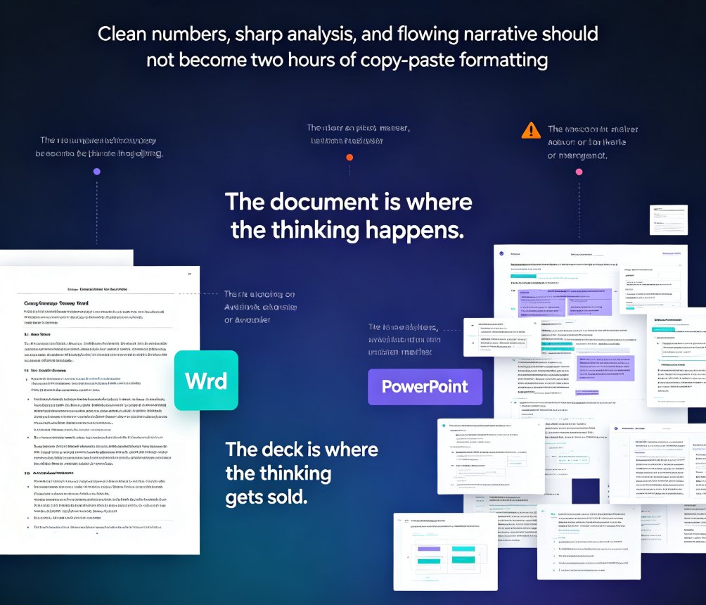 Word Outlines to Business Decks: Zendeck AI Automates Reports