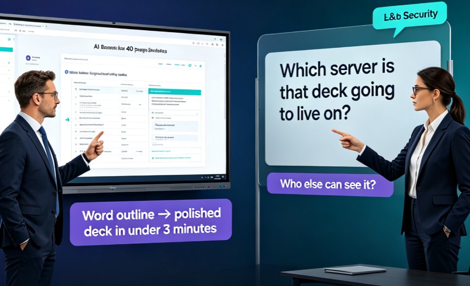 AI Presentation Security: Zendeck Meets Regulated Compliance