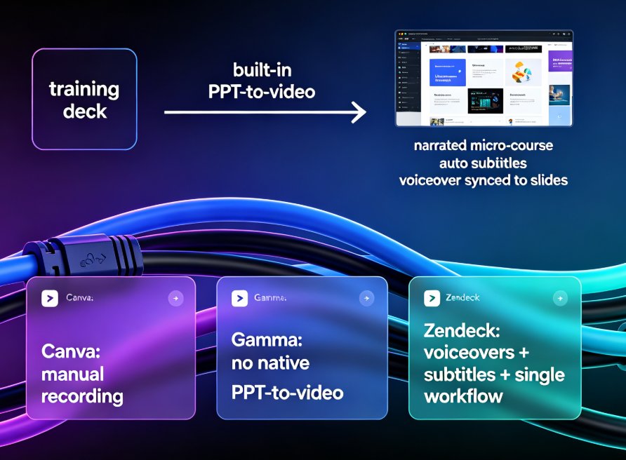 Zendeck vs Gamma vs Canva: Which AI Presentation Tool Wins in 2026?
