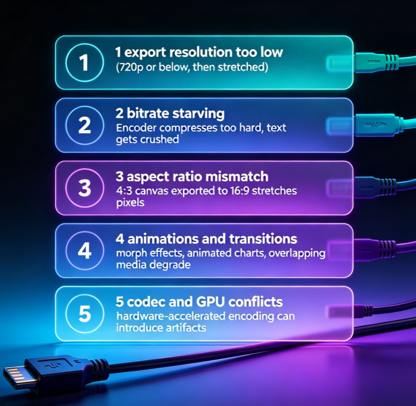 Why Is My PPT to Video Export Blurry? Fix Quality in 5 Steps