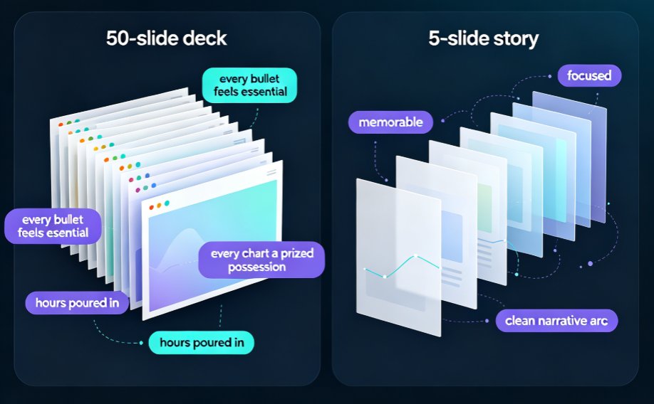 Too Many Slides, Too Little Time? Summarize Into 5 Core Slides