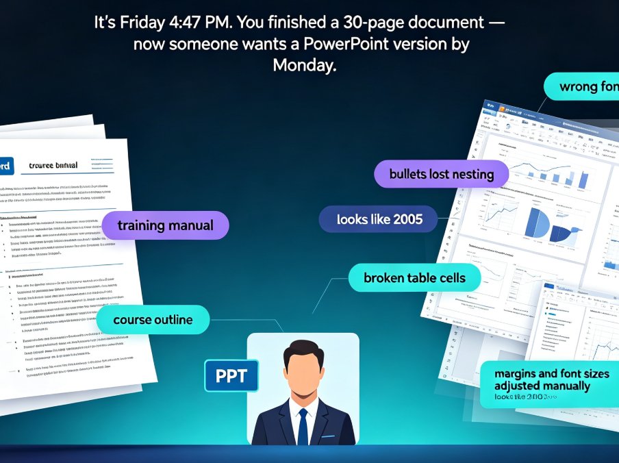 Word Outline to PPT: Convert Without Redoing Formatting
