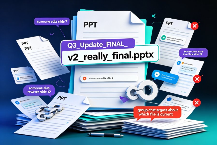 Collaborative Presentations: Real-Time Editing & Sharing in Zendeck